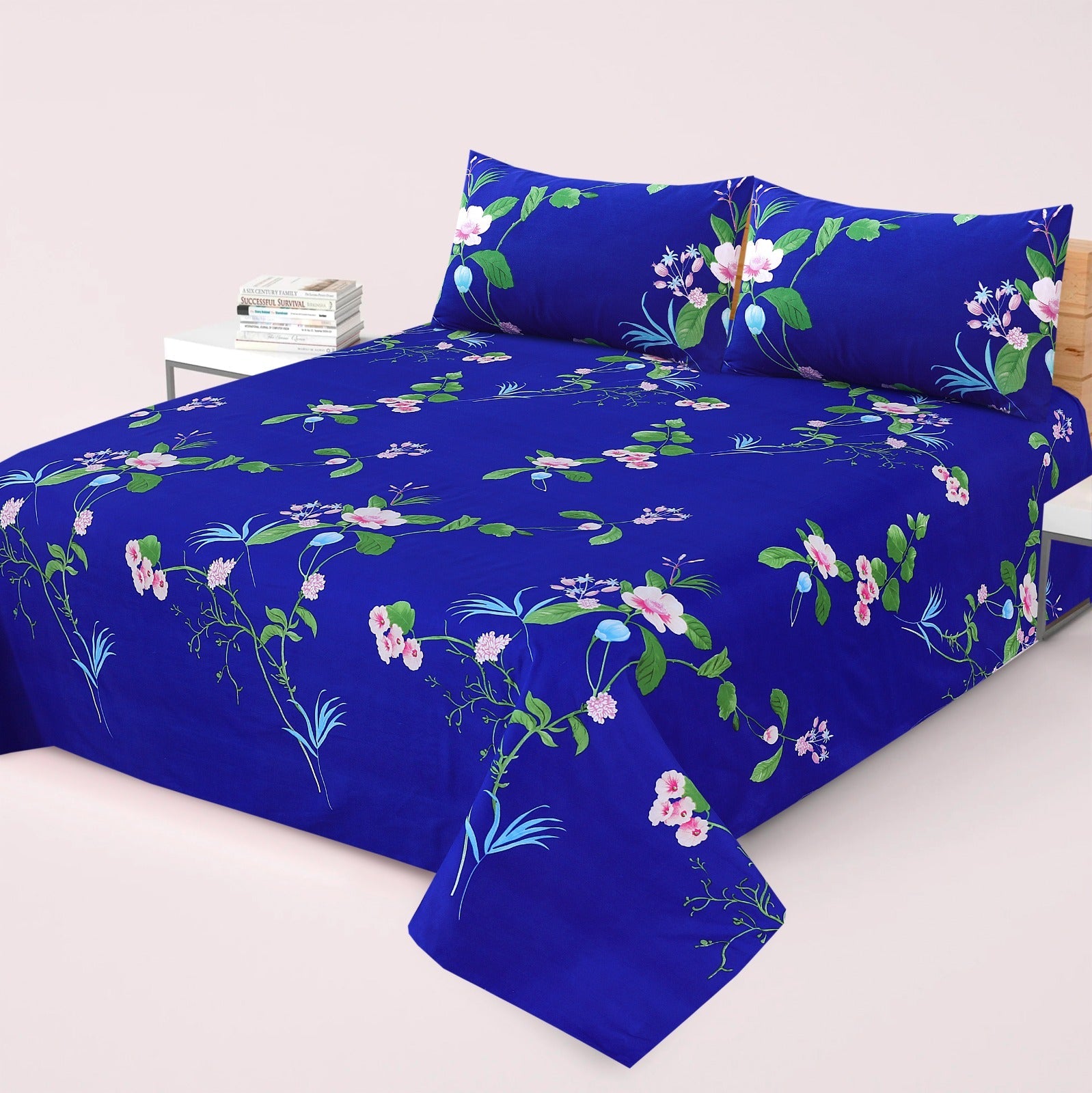 Premium Printed Bed Sheet Set - BM92
