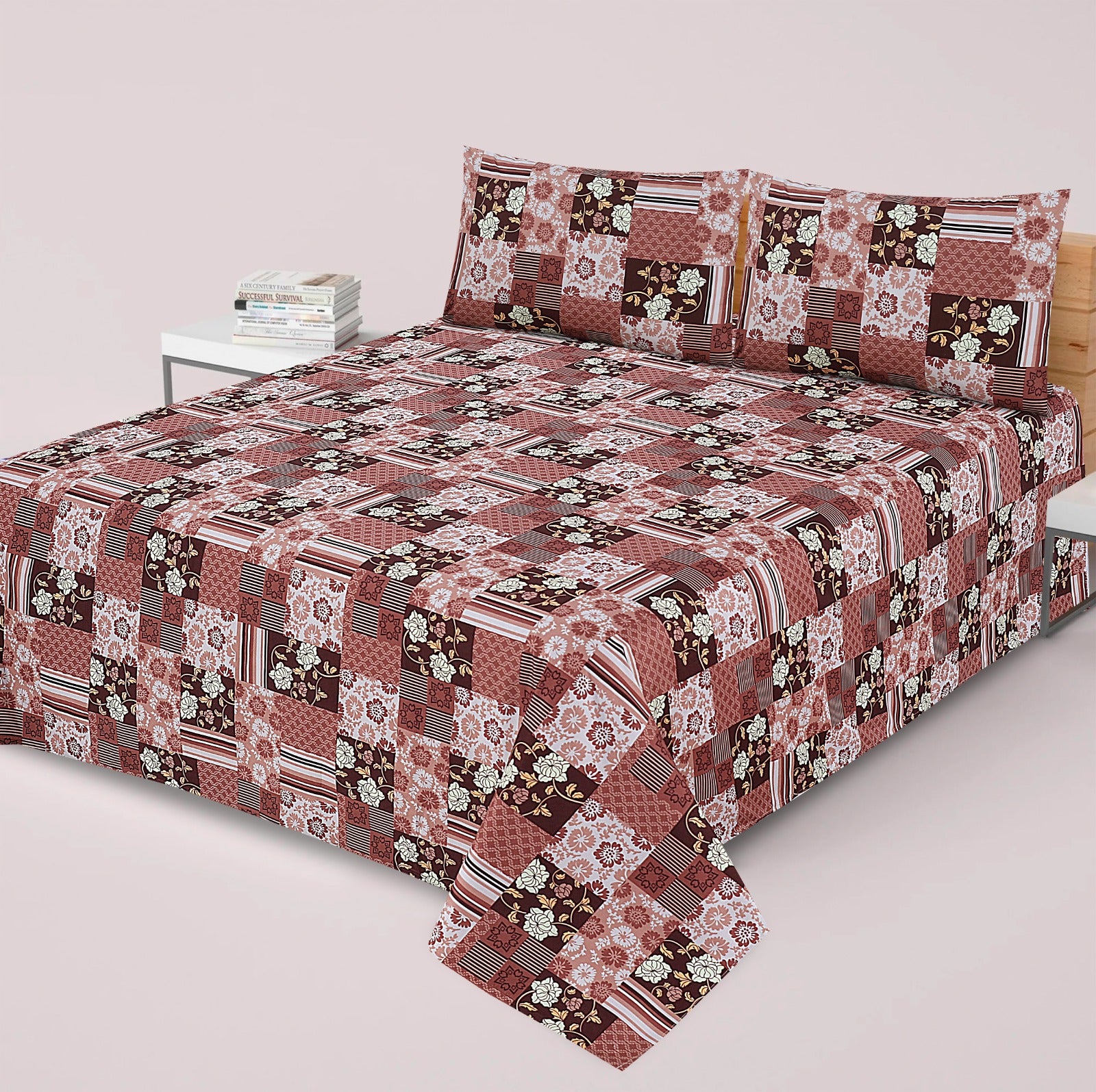 Premium Cotton Bedsheet - BM 124