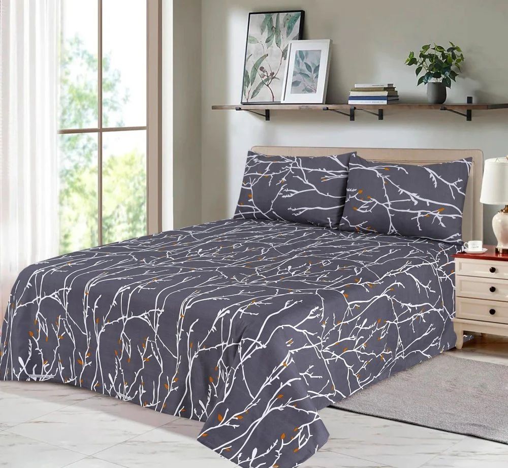 Premium Cotton Bedsheet - BM 113
