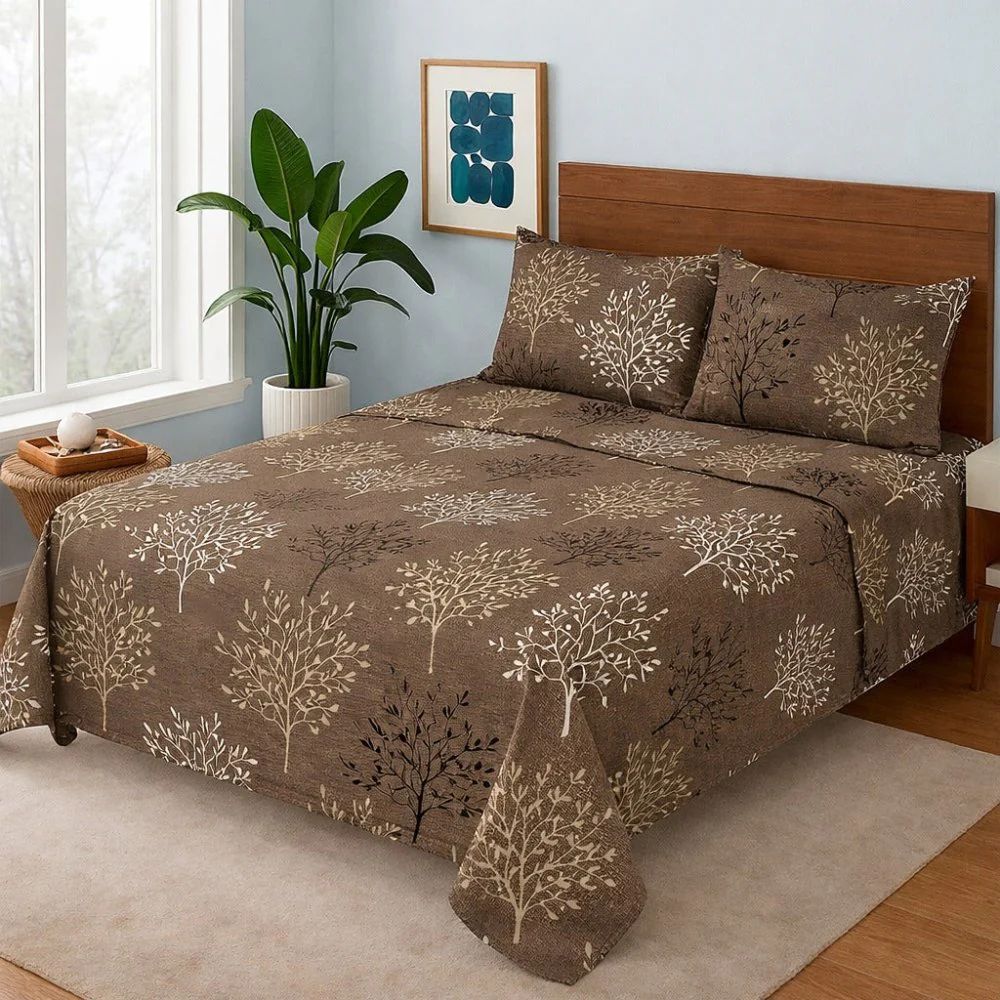 Premium Cotton Bedsheet - BM 119
