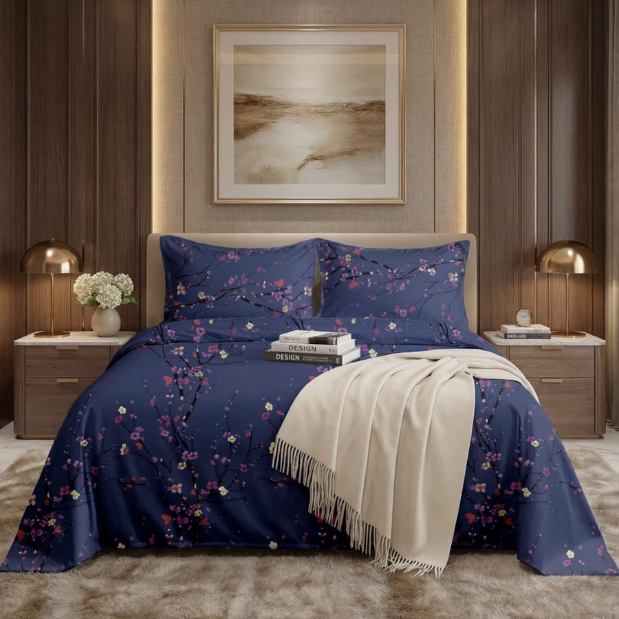 Premium Cotton Bedsheet - BM 70