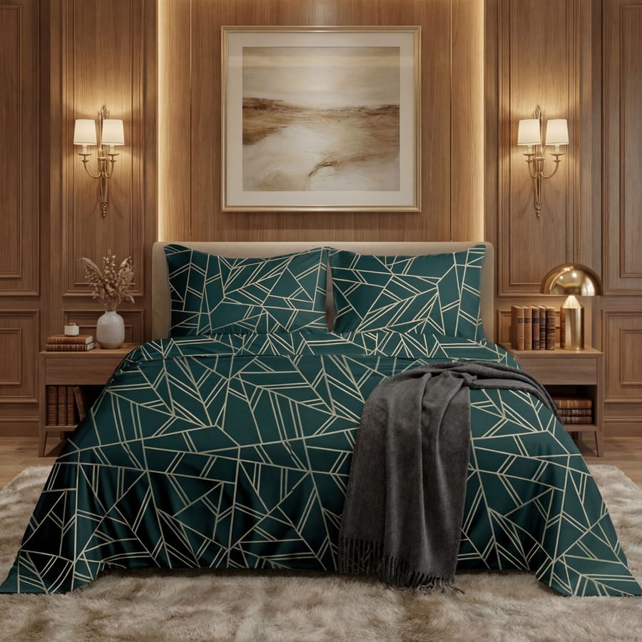 Premium Cotton Bedsheet - BM 73