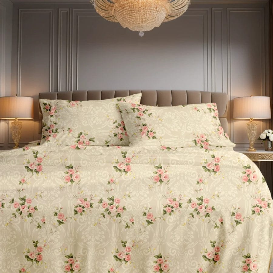 Premium Cotton Bedsheet - BM 86