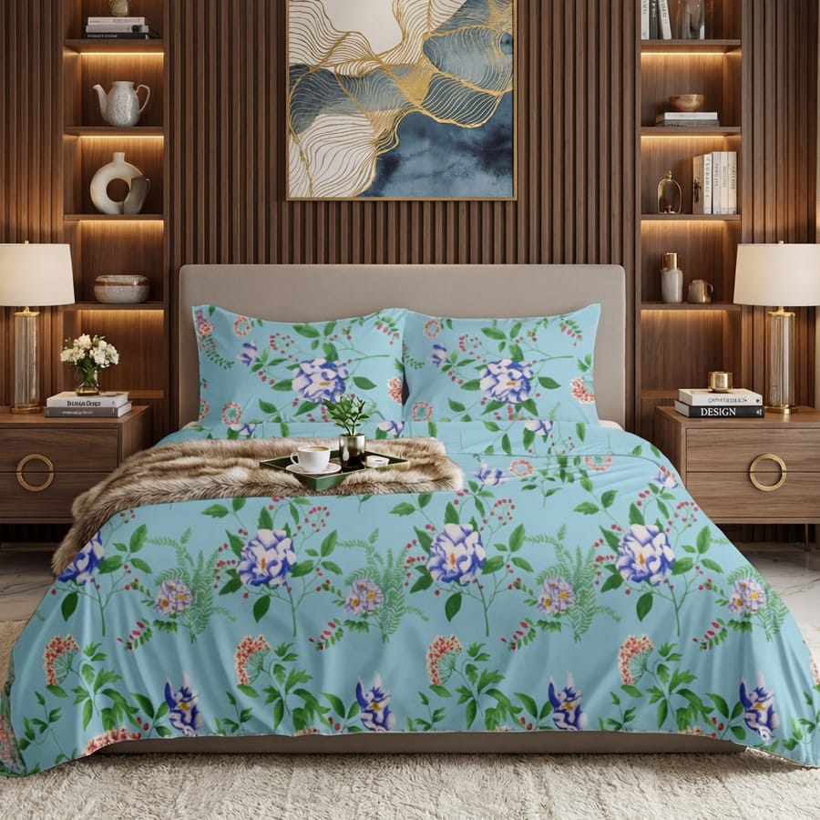 Premium Cotton Bedsheet - BM 02