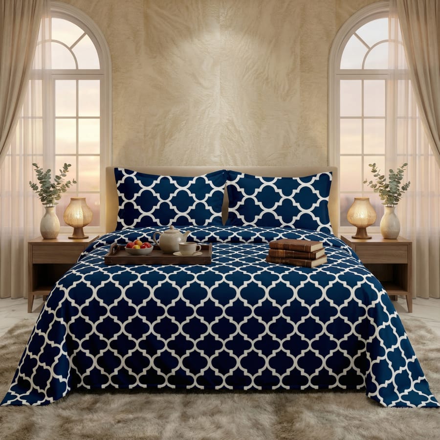 Premium Cotton Bedsheet - BM 07