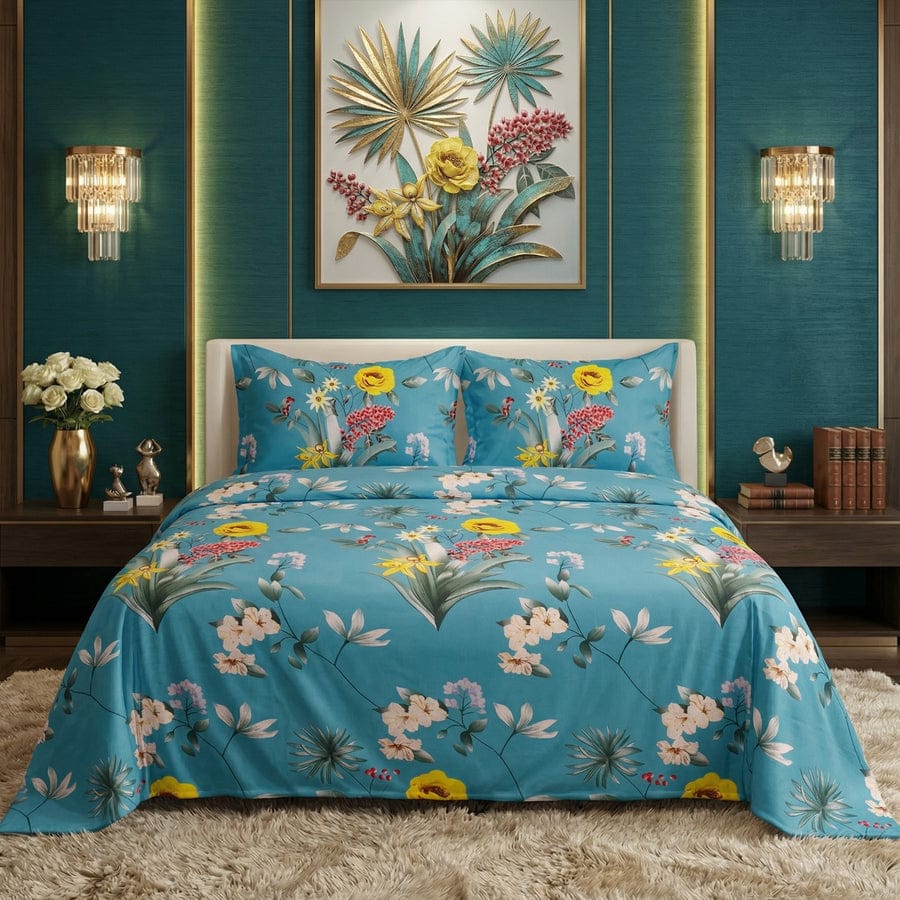Premium Cotton Bedsheet - BM 53