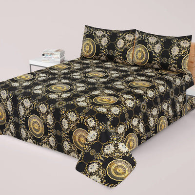 Premium Printed Bed Sheet Set - BM96