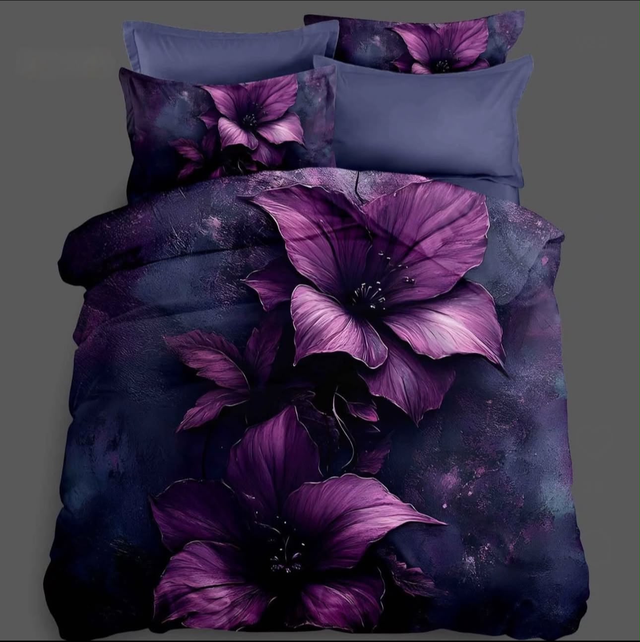 Premium 5D Printed Bedsheet -5D 02