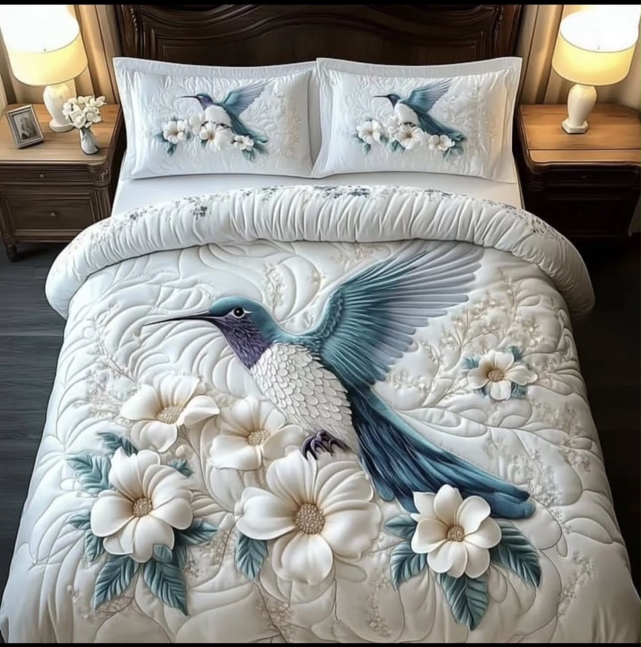 Premium 5D Printed Bedsheet -5D 07