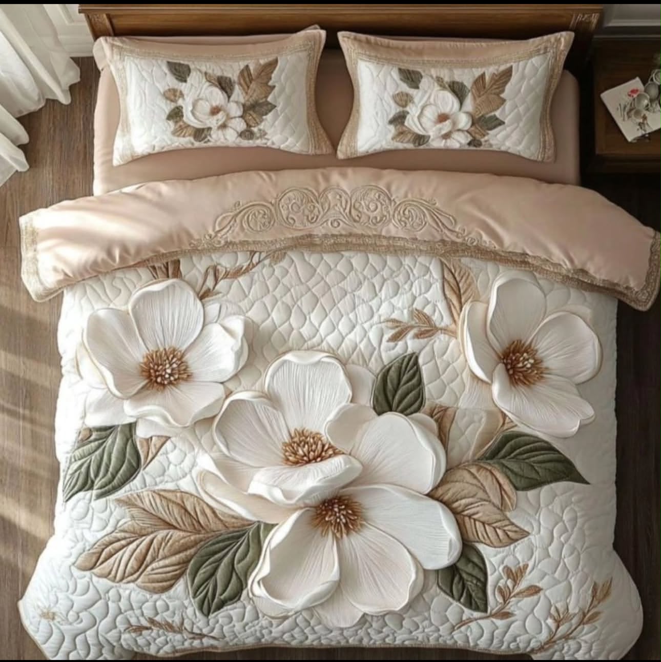 Premium 5D Printed Bedsheet -5D 06