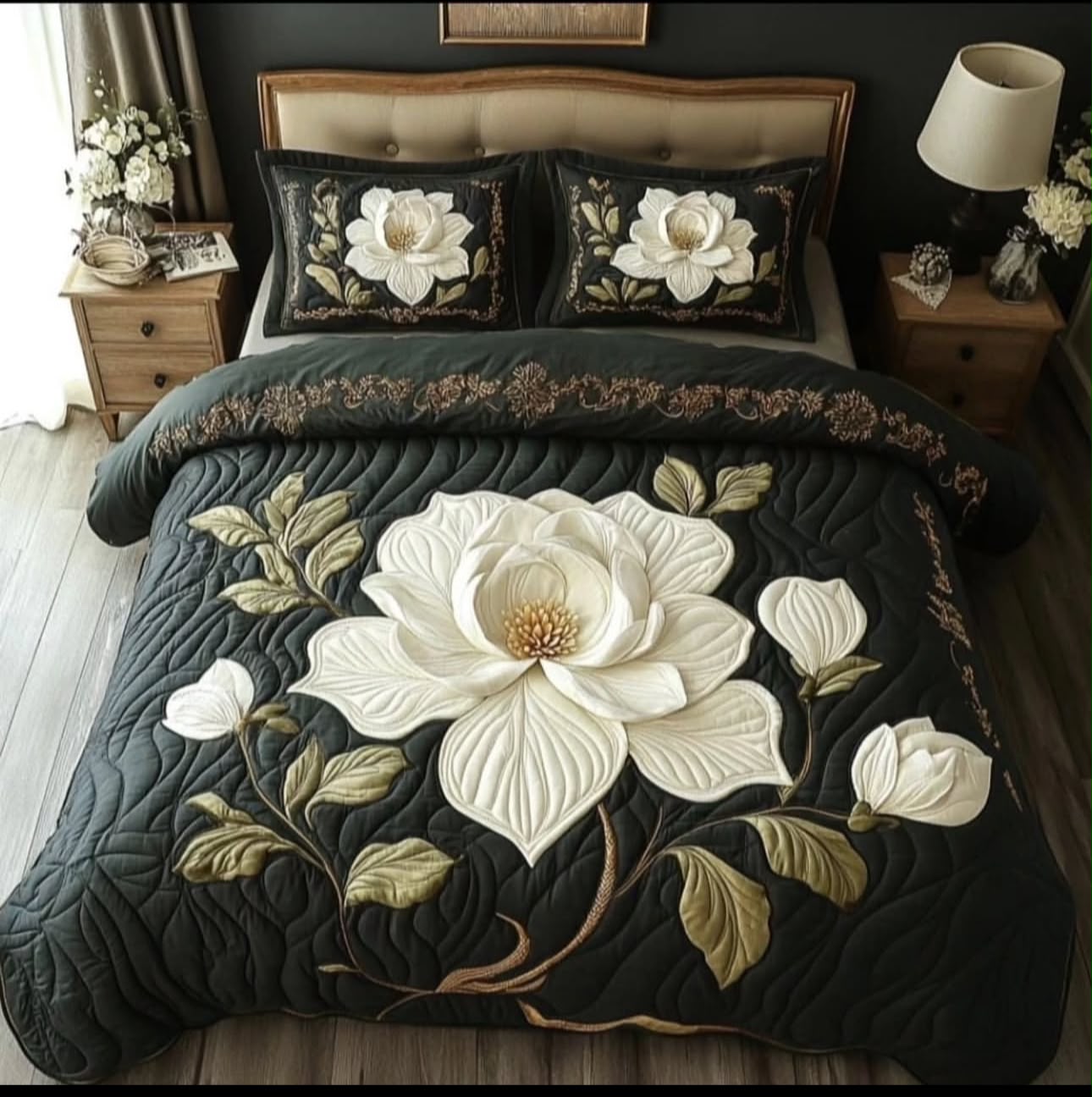 Premium 5D Printed Bedsheet -5D 24