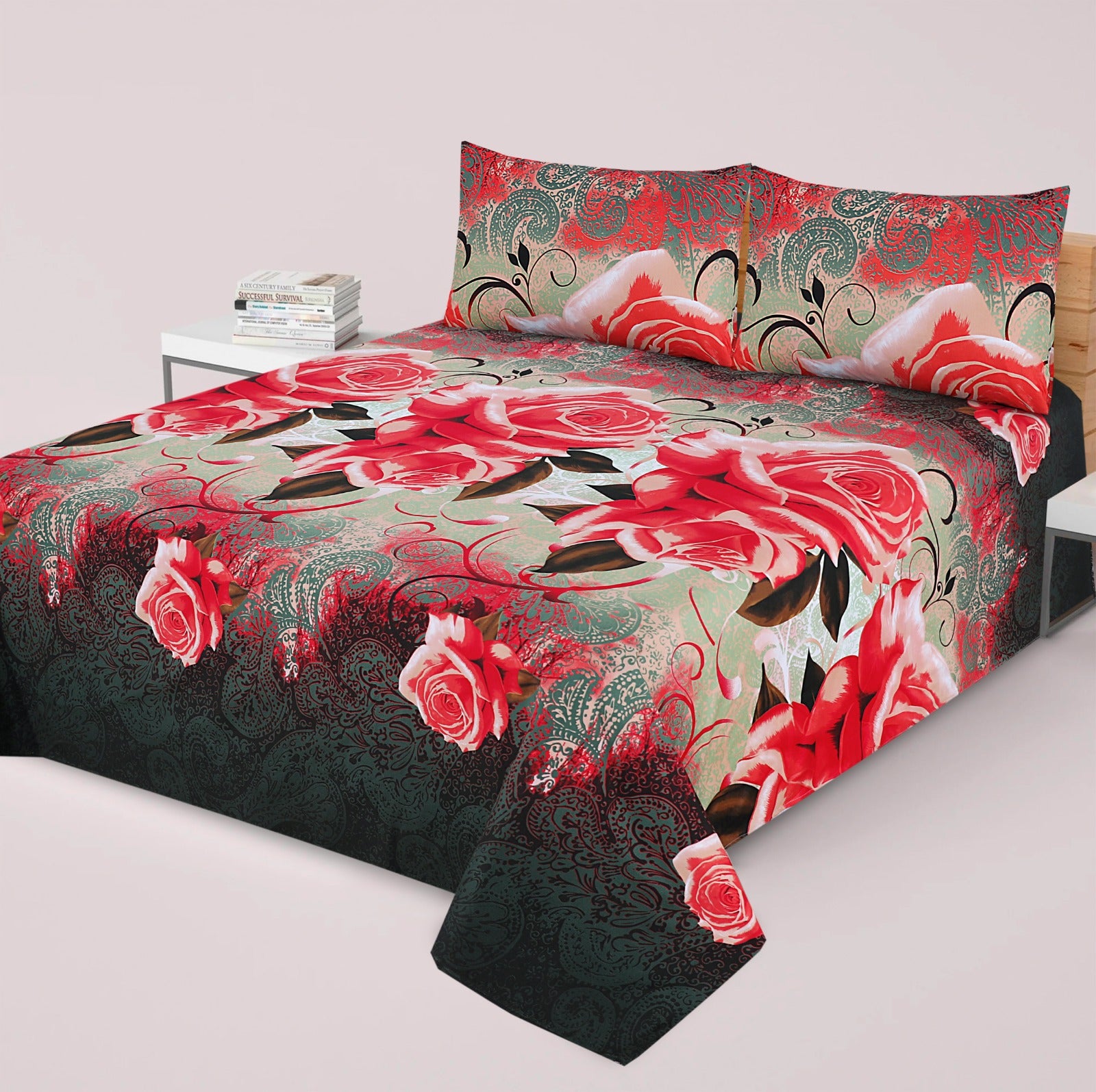 Premium Cotton Bedsheet - BM 122