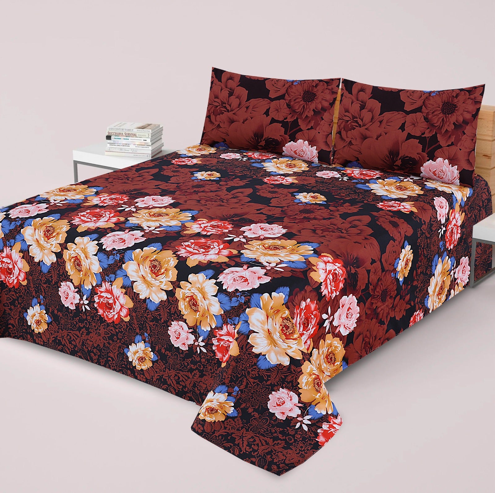 Premium Cotton Bedsheet - BM 126
