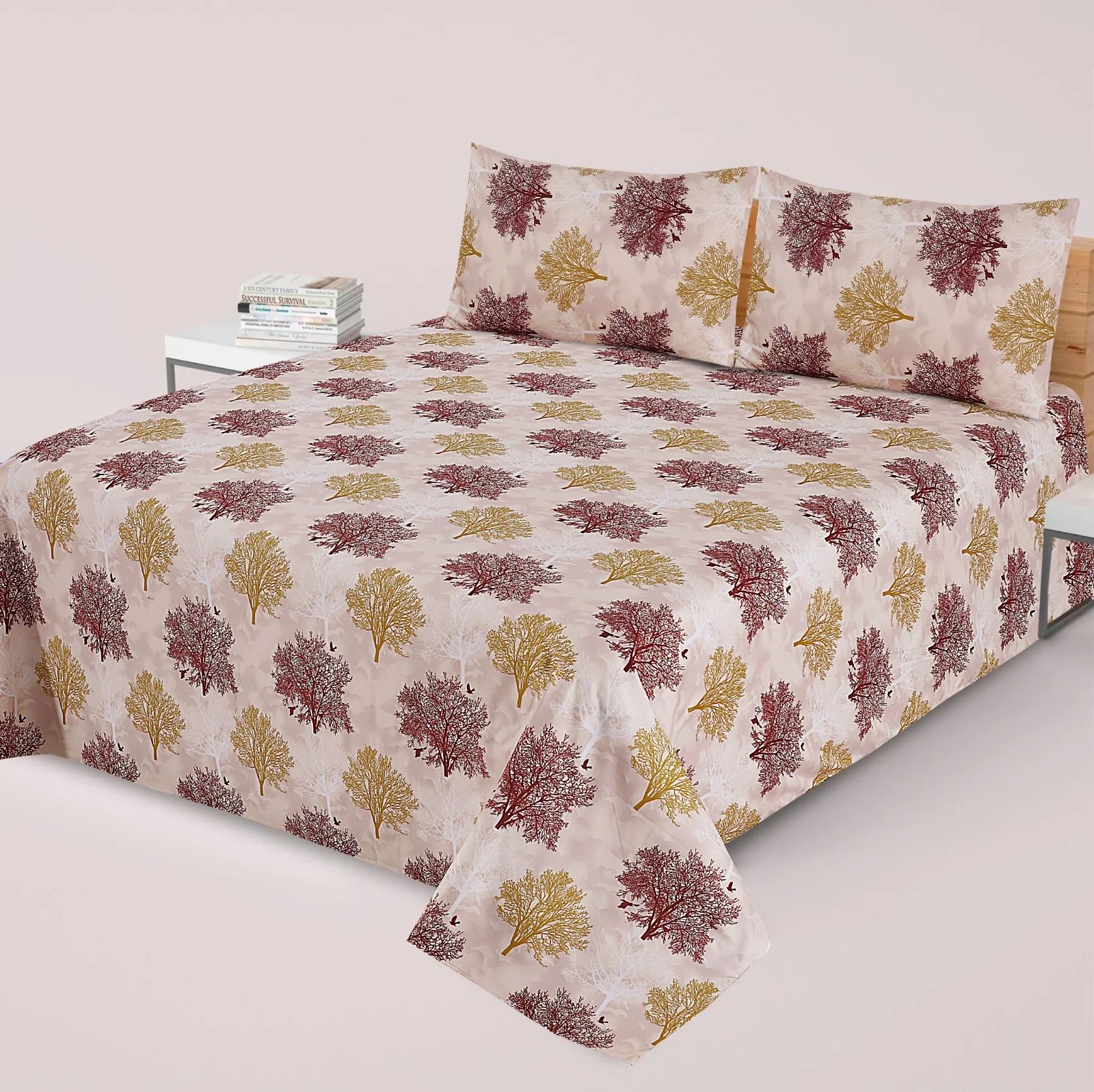 Premium Cotton Bedsheet - BM 116