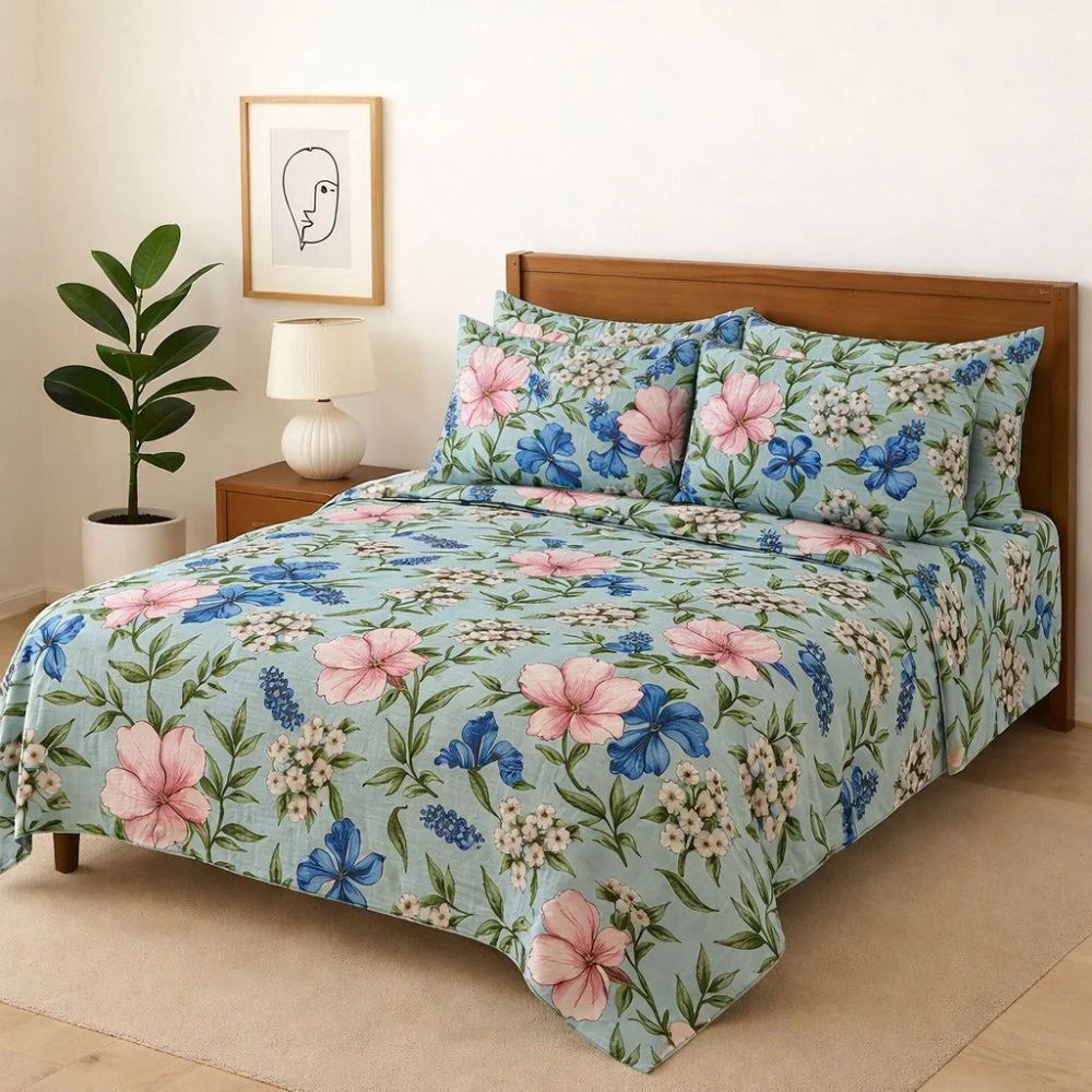 Premium Cotton Bedsheet - BM 115