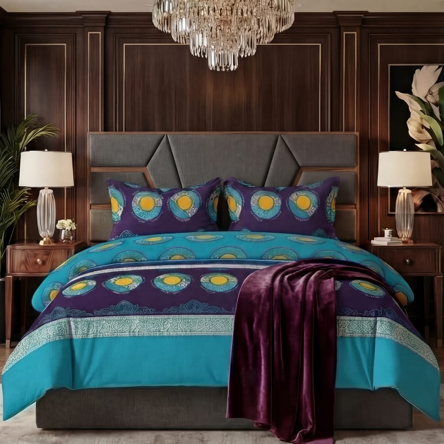 Premium Cotton Bedsheet - BM 109