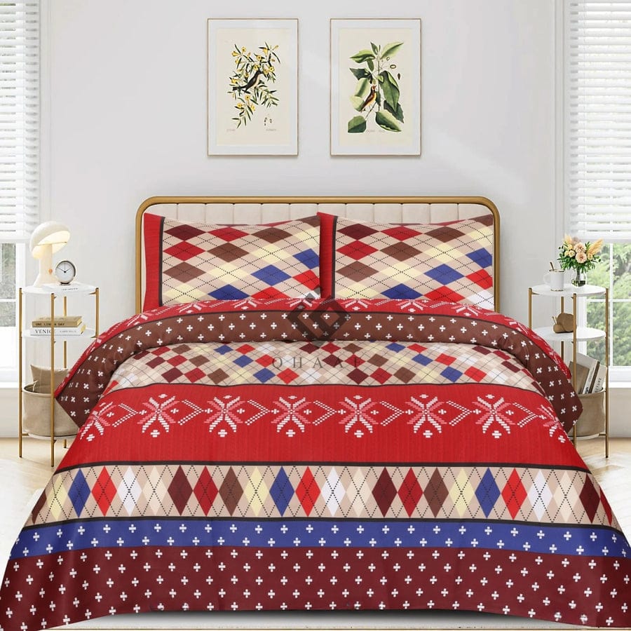 Premium Cotton Bedsheet - BM 107
