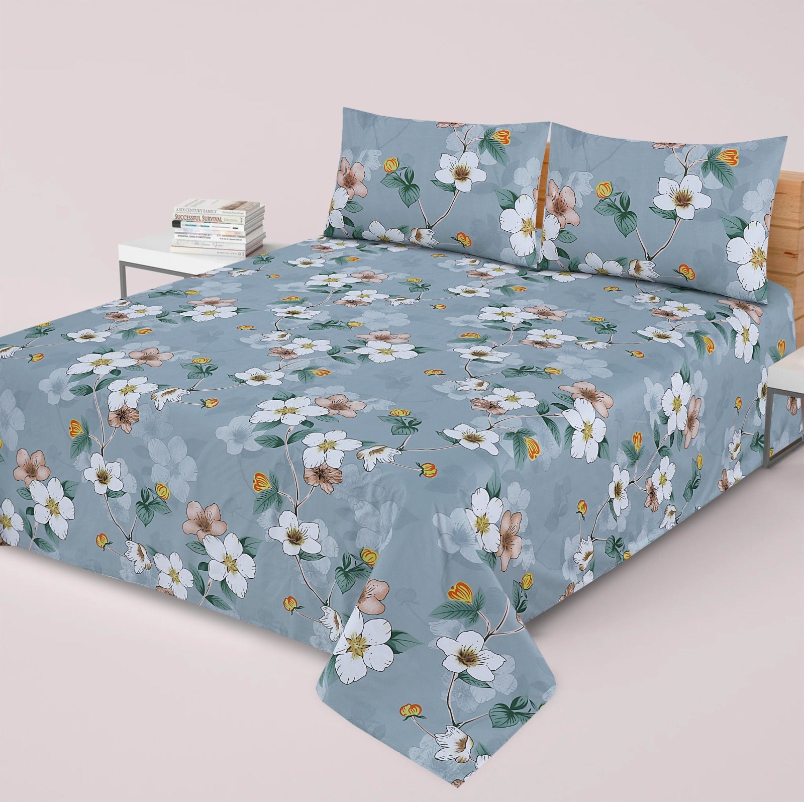 Premium Cotton Bedsheet - BM 69