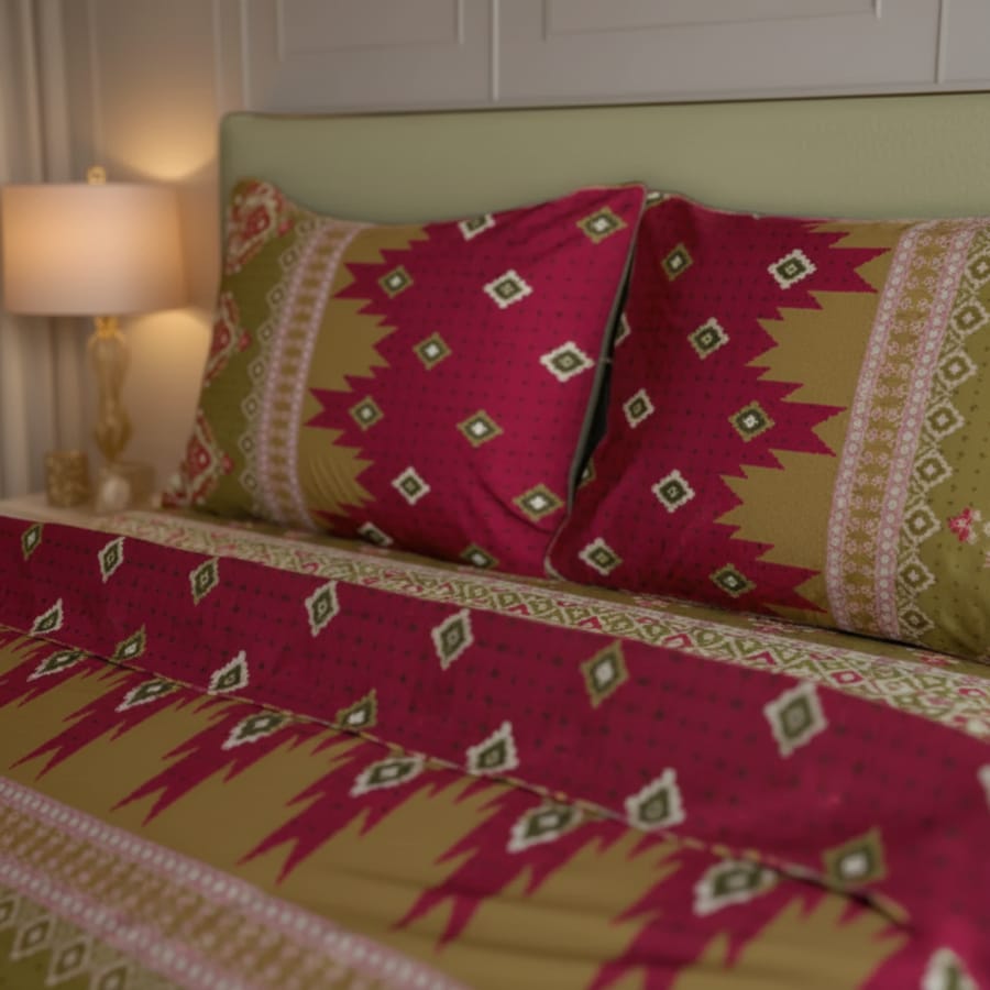 Premium Cotton Bedsheet - BM 87
