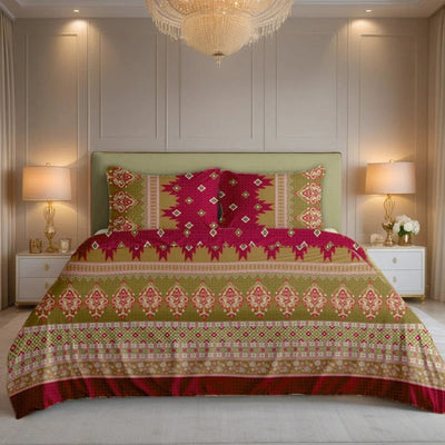 Premium Cotton Bedsheet - BM 87