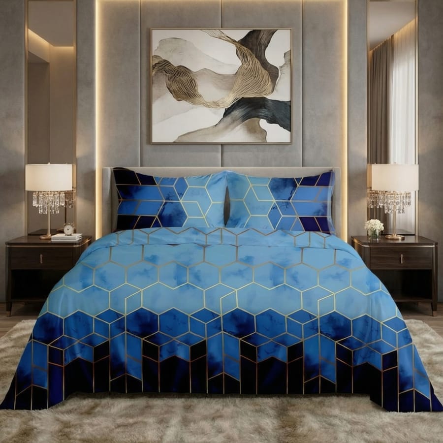 Premium Cotton Bedsheet - BM 10