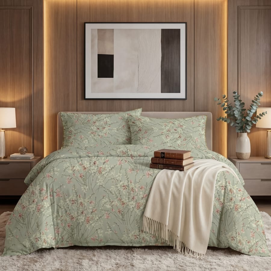 Premium Cotton Bedsheet - BM 56