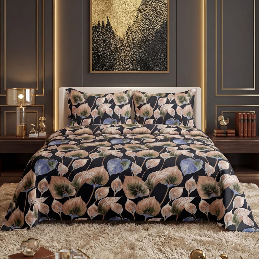 Premium Cotton Bedsheet - BM 59