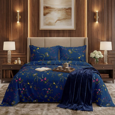 Premium Printed Bed Sheet Set - BM64
