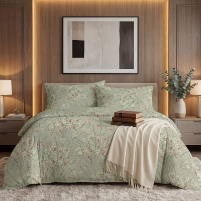 Premium Printed Bed Sheet Set - BM59