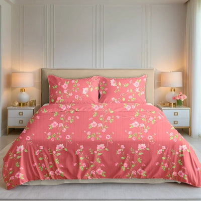Premium Printed Bed Sheet Set - BM50