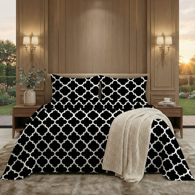 Premium Printed Bed Sheet Set - BM45