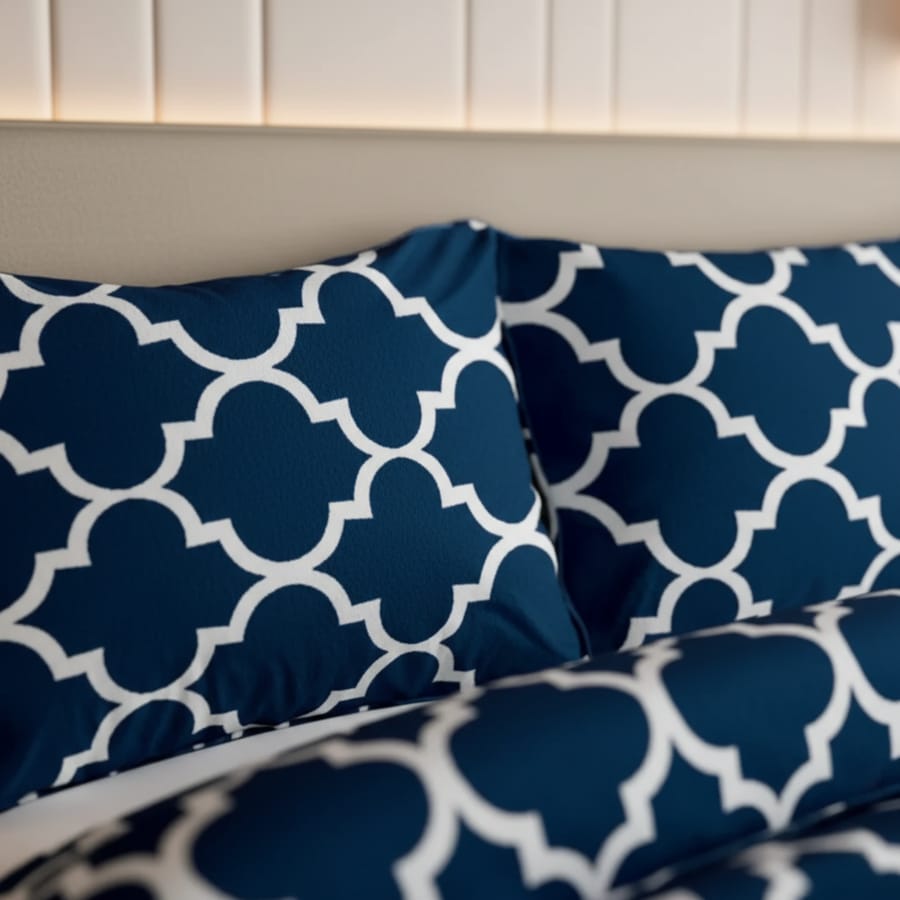 Premium Printed Bed Sheet Set - BM43