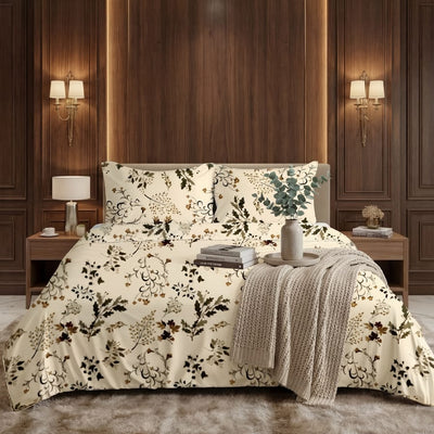 Premium Printed Bed Sheet Set - BM39