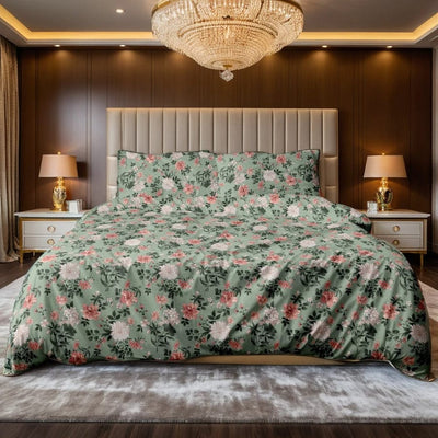 Premium Printed Bed Sheet Set - BM35