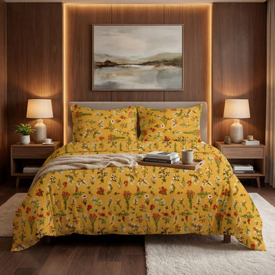 Premium Printed Bed Sheet Set - BM29