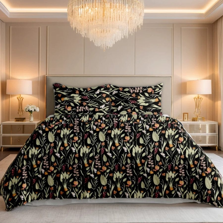 Premium Printed Bed Sheet Set - BM27