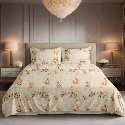 Premium Printed Bed Sheet Set - BM24