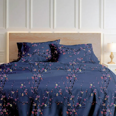 Premium Printed Bed Sheet Set - BM21