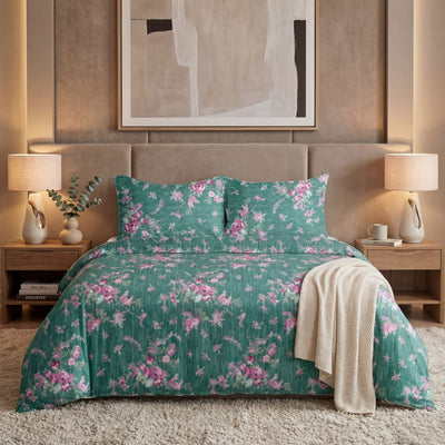 Premium Printed Bed Sheet Set - BM19