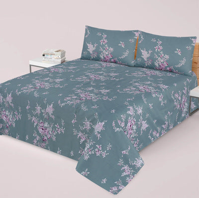 Premium Printed Bed Sheet Set - BM10